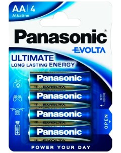 Батарейки LR6 Evolta BL4 4шт Panasonic