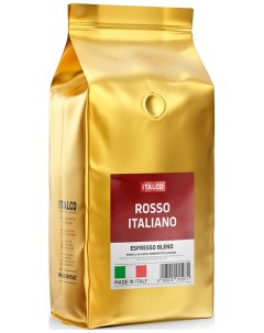 Кофе в зернах ROSSO ITALIANO 1KG Italco
