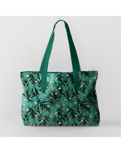 Пляжная сумка Флора тропиков 2 50х40 см Олимп текстиль