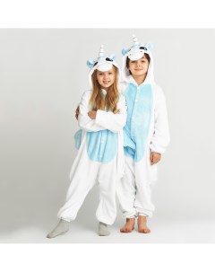 Детская пижама кигуруми Пегас Цвет Голубой 2 4 года Bearwear