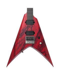 Электрогитара Solar Guitars V1 6 Canibalismo Blood Red Open Pore Solar guitars