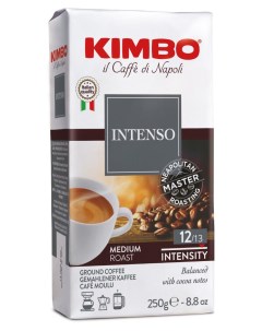 Кофе молотый intenso жареный 250 г Kimbo