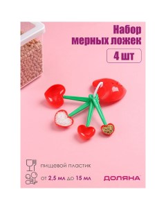 Набор мерных ложек Доляна