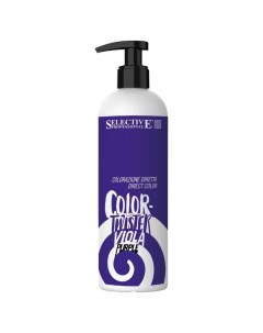 Color Twister Ухаживающая краска для волос прямого действия с кератином Selective professional