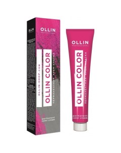 Перманентная крем краска для волос Permanent colour cream Ollin professional