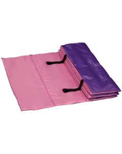 Коврик гимнастический полиэстер стенофон SM 042 PV розово фиолетовый Indigo