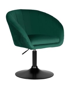 Кресло дизайнерское EDISON BLACK LM 8600_BlackBase зеленый велюр 1922 9 Dobrin
