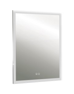 Зеркало Гуверт 60 LED 00002258 с подсветкой с подогревом с сенсорным выключателем и диммером Silver mirrors
