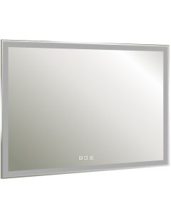 Зеркало Norma neo 80 LED 00002417 с подсветкой с сенсорным выключателем и подогревом Silver mirrors