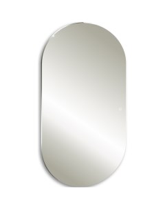 Зеркало Viva 55 LED 00002549 с подсветкой с сенсорным выключателем Silver mirrors