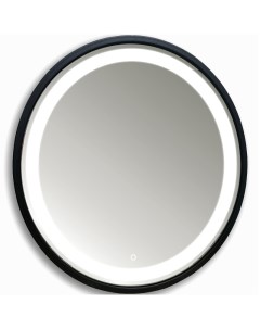 Зеркало Манхэттен 77 LED 00002374 с подсветкой с сенсорным выключателем Silver mirrors