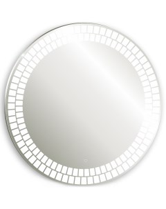 Зеркало Армада 100 LED 00002512 с подсветкой с сенсорным выключателем и диммером Silver mirrors