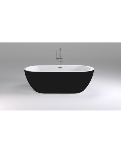 Акриловая ванна Swan SB105 Black черная Black&white