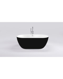 Акриловая ванна Swan SB111 Black черная Black&white