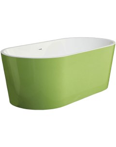 Акриловая ванна Vita 8800G отдельностоящая зеленая Swedbe