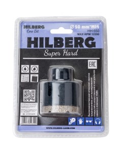 Алмазная коронка по керамике и керамограниту Hilberg
