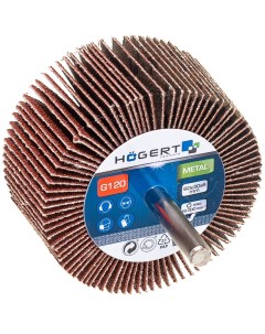 Лепестковый радиальный шлифовальный круг Hoegert technik