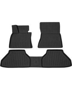 Полиуретановые салонные коврики для BMW X5 E70 07 13 Rezkon