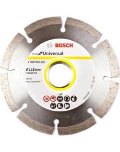 Диск алмазный универсальный ECO for Universal 115х22 2мм 027 Bosch