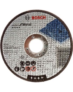 Круг отрезной по металлу Expert for Metal 115х2 5х22 2мм 318 Bosch