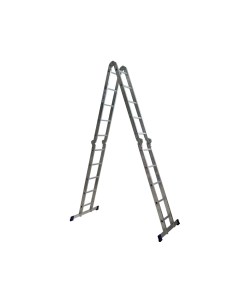 Лестница трансформер алюминиевая 2x4 2x5 ступеней 4045 Алюмет