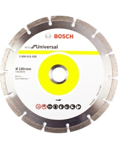 Диск алмазный универсальный ECO for Universal 180х22 2мм 030 Bosch