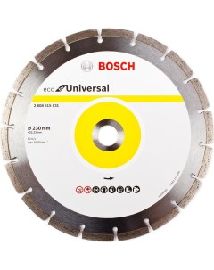 Диск алмазный универсальный ECO for Universal 230х22 2мм 031 Bosch