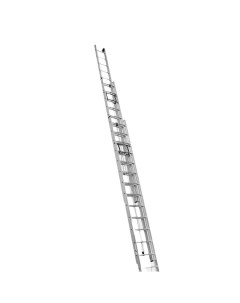 Лестница алюминиевая трехсекционная 3x12 ступеней 3312 Алюмет
