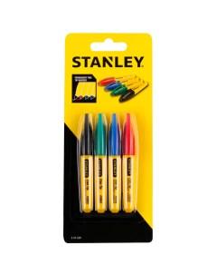 Набор маркеров MINI цветные 4шт 2 47 329 Stanley