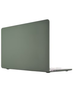 Защитный чехол Plastic Case для MacBook Pro 13 2020 тёмно зелёный Vlp