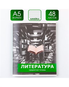 Тетрадь предметная 48 листов а5 предметы со справочными материалами Artfox study