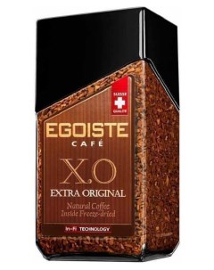 Кофе X o Extra Original растворимый 100г стекло Egoiste