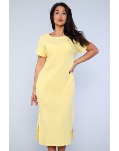 Платье муслиновое Анди светло желтое Инсантрик
