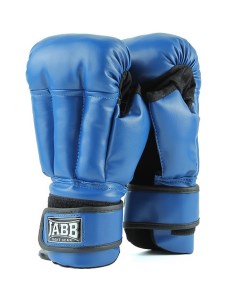 Перчатки для рукопашного боя иск кожа JE 3633 синий Jabb