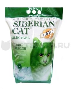 Элитный силикагелевый наполнитель ЭКО 7 3 кг Сибирская кошка