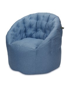 Кресло мешок австралия голубой 95x105 голубой 95x105x95 см Пуффбери