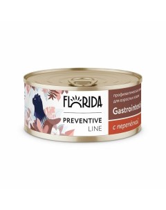 Preventive Line Gastrointestinal полнорационный влажный корм для кошек поддержание здоровья пищевари Florida