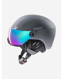 Шлем hlmt 400 visor style Серый Uvex