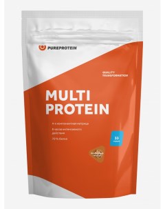 Протеин для набора мышечной массы Многокомпонентный 1 кг Pure Protein Шоколадное печенье Оранжевый Pureprotein