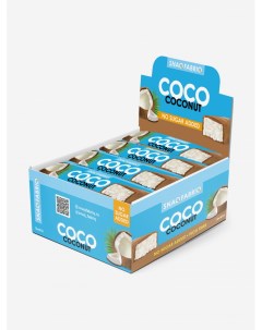 Кокосовые батончики в шоколаде COCO со вкусом Кокос 40 гр х 12 Коричневый Snaq fabriq