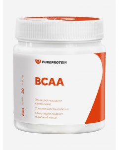 Аминокислоты BCAA БЦАА Порции 40х5 г или 20х10 г 200 г Лимон Белый Pureprotein