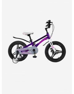 Детский Велосипед Ultrasonic Deluxe Plus 16 с дисковыми тормозами фиолетовый Фиолетовый Maxiscoo