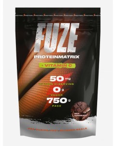 Протеин Белковый коктейль для набора мышечной массы Витамин С Vitamin C 750 г Молочный шоколад Черны Fuze