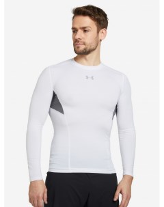 Лонгслив мужской Compression Longsleeve Shirt Белый Under armour