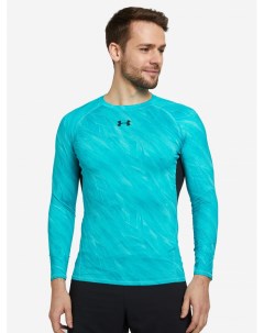 Лонгслив мужской Compression Longsleeve Shirt Синий Under armour