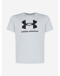 Футболка детская Ua Sportstyle Logo Ss Серый Under armour