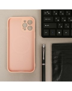 Чехол luazon для iphone 12 pro max поддержка magsafe силиконовый розовый Luazon home