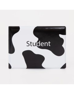 Обложка для студенческого билета цвет белый черный Nobrand