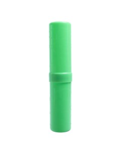 Пенал тубус 40 х 195 мм пластиковый зеленый Calligrata