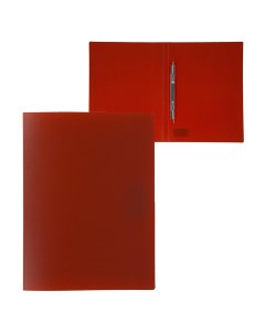 Папка с пружинным скоросшивателем а4 500 мкм корешок 15 мм до 100 листов красная Calligrata